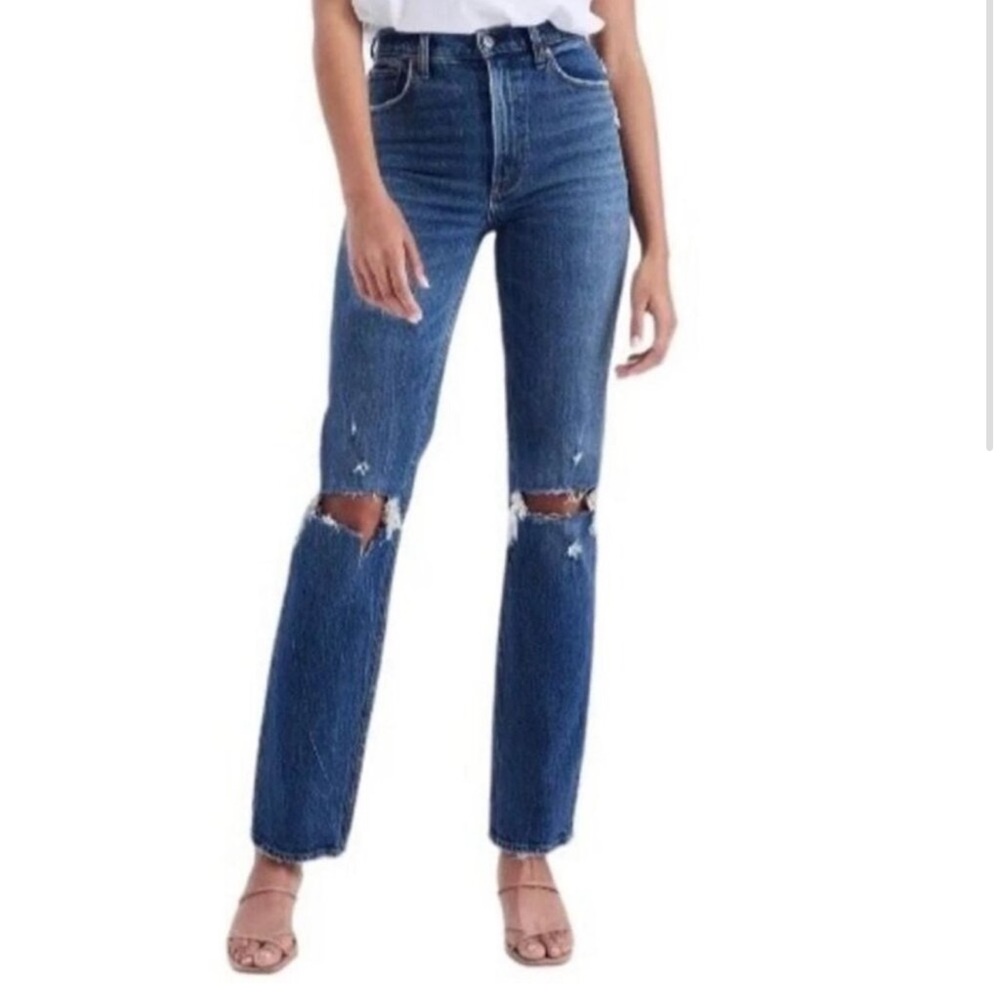 Abercrombie Ultra High Rise 90’s Straight